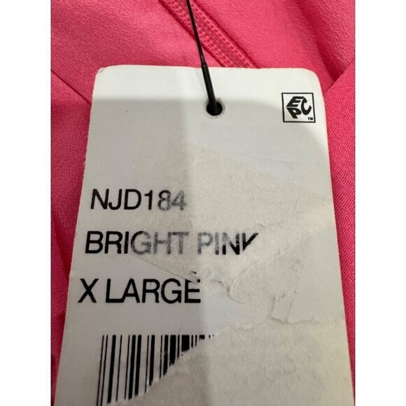 New Lulus Women's Size XL Haltered Neck Backless Dress Bright Pink - Picture 11 of 11